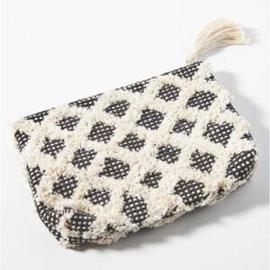 NWT Anthropologie Trellis Pouch